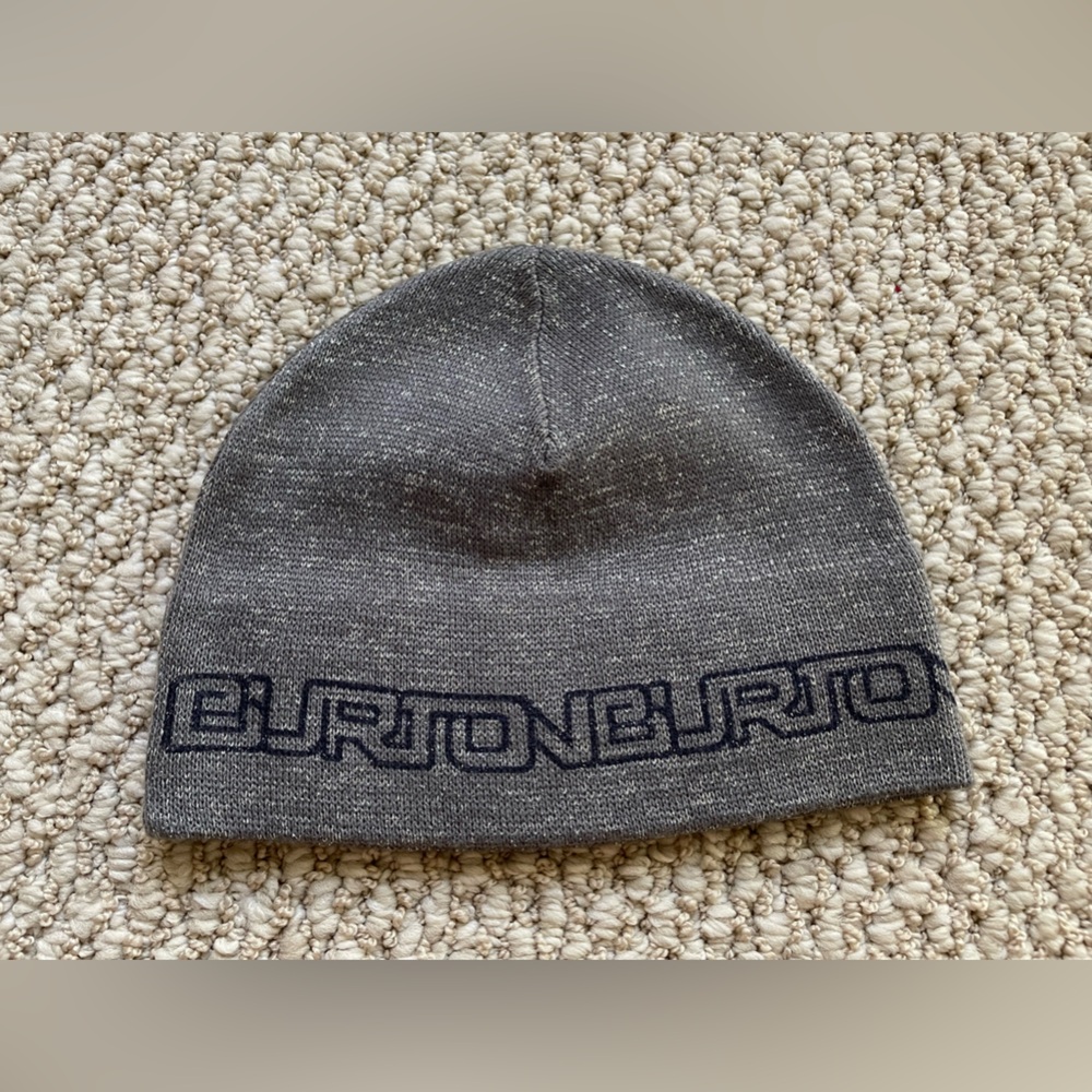 Burton Charcoal Knit Beanie